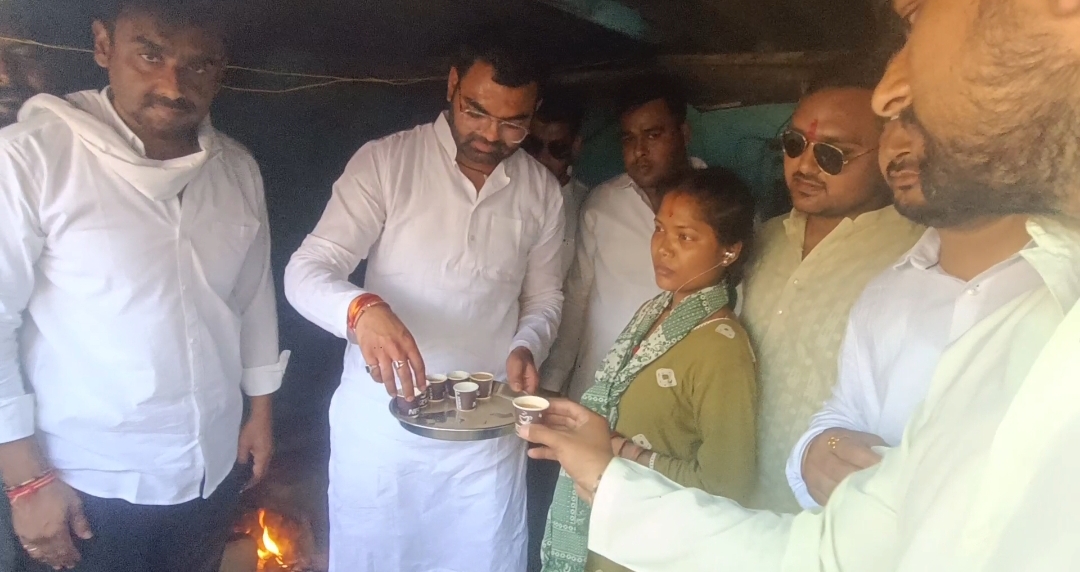 युवा कांग्रेस अध्यक्ष का बिरसिंहपुर पाली में शक्ति प्रदर्शन