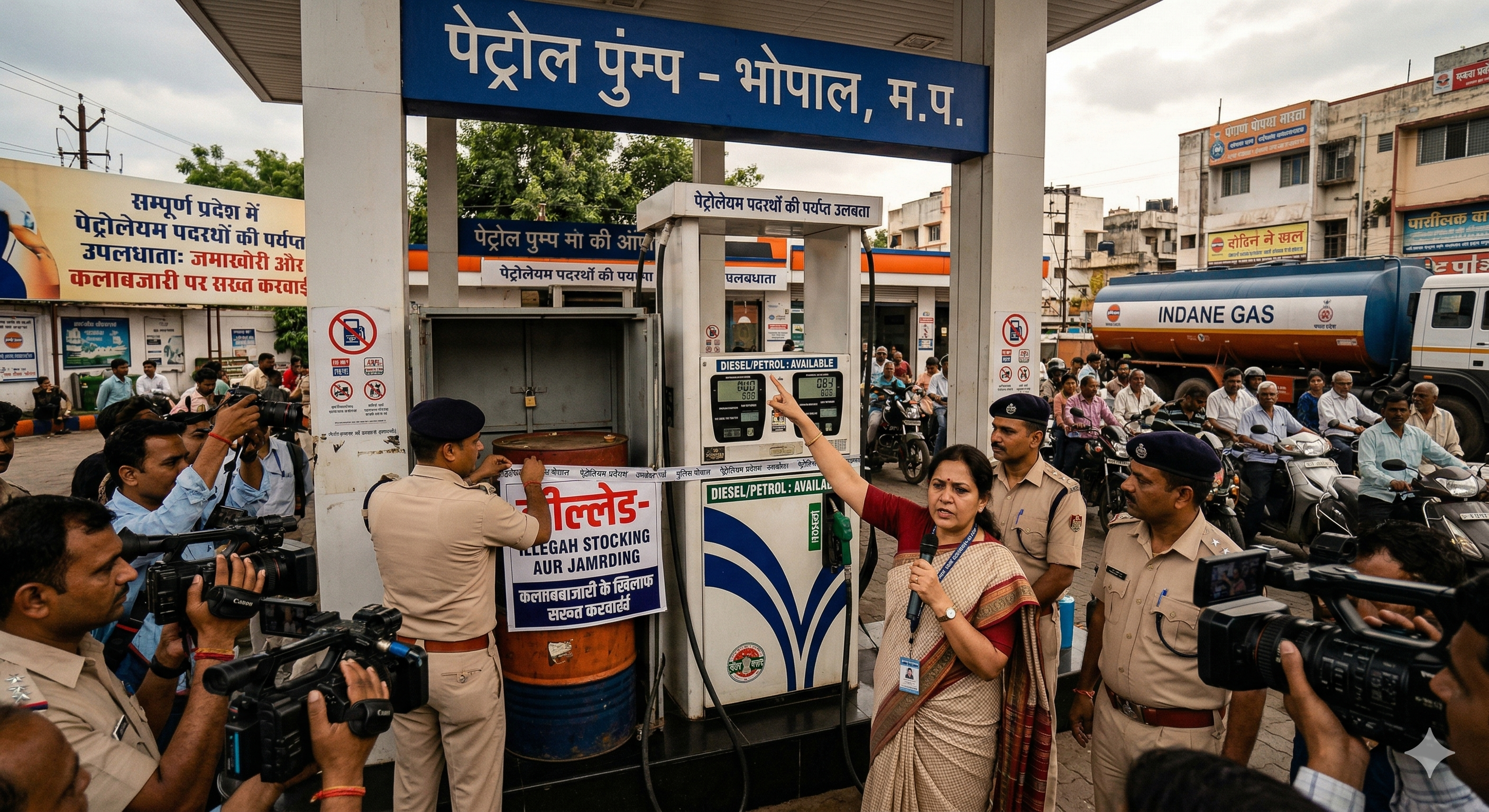 मुख्य सचिव का निर्देश पेट्रोलियम की जमाखोरी पर सख्त कार्यवाही
