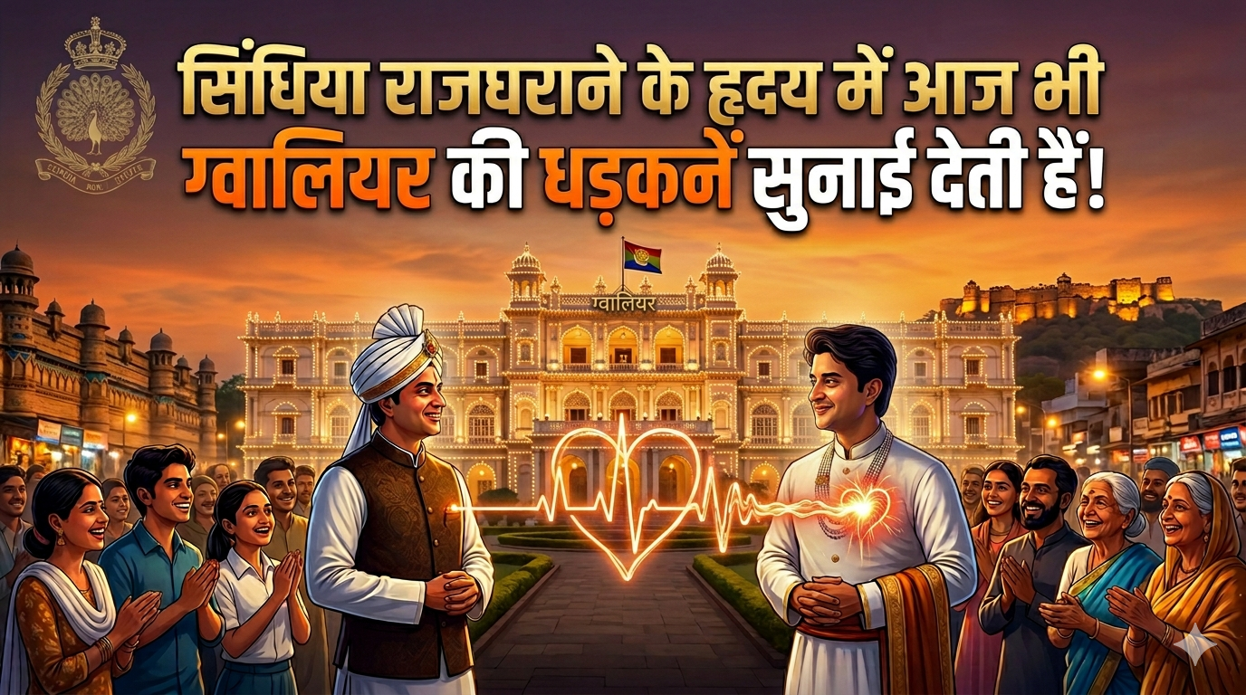 बात करते हैं सिंधिया का ग्वालियर के प्रति अनुराग समर्पण और स्नेह की posted by Shahnawaz Khan from Gwalior