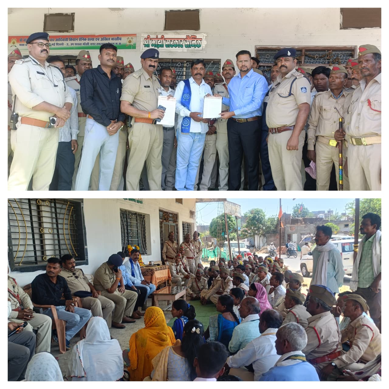 आदिवासी छात्रावास के पास शराब भट्टी का विरोध  posted by Mohammad Asif Langha from Amla