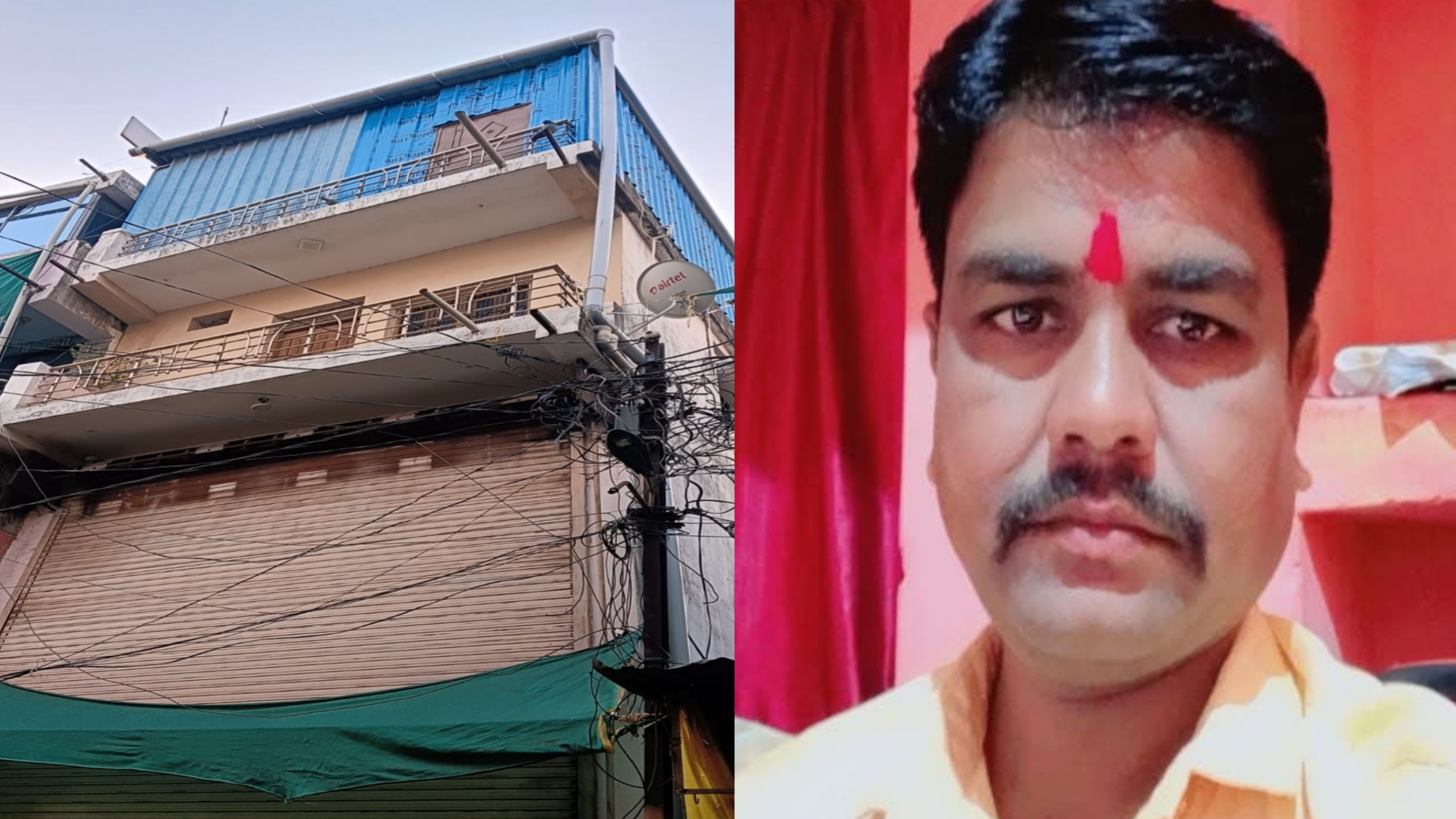  इलेक्ट्रानिक शोरूम की लिफ्ट गिरी एक की मौत दो गंभीर रूप से घायल posted by Akib Khan from Damoh