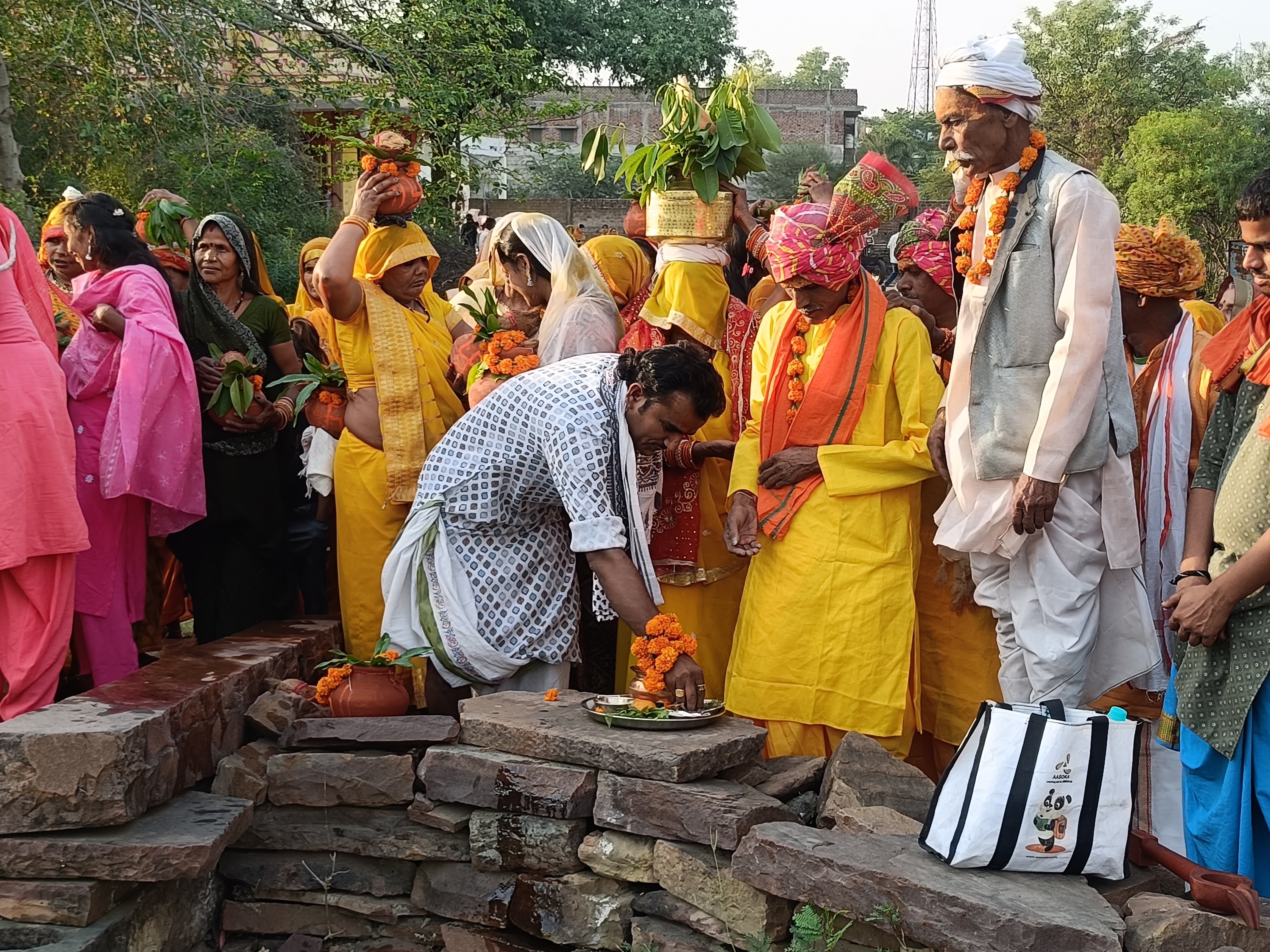 5 कुंडली श्री राम महायज्ञ खिमलासा