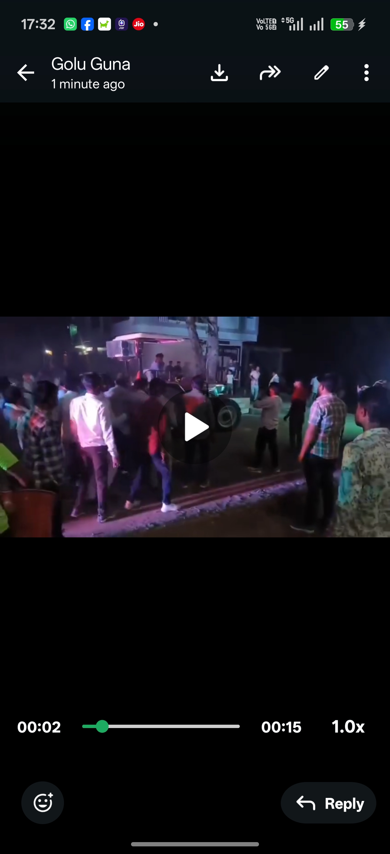 गुना में मामूली विवाद से म्याना में दहशत posted by Ved Parkash Arya from Guna