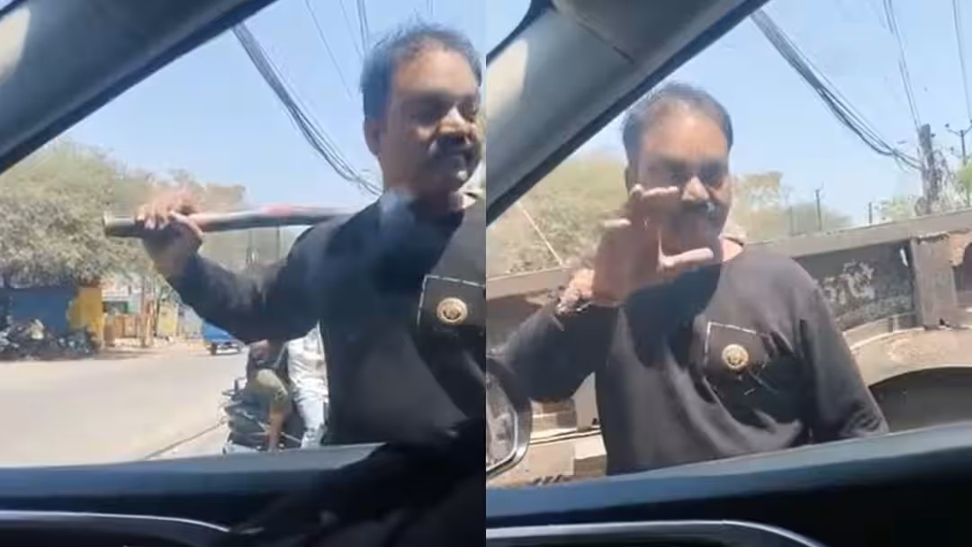 बाइक सवार की दबंगई से दंपत्ति परेशान