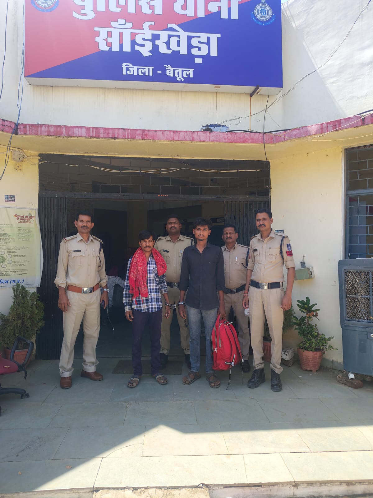 सांईखेडा पुलिस की तत्परता: अपहरण व दुराचार के दो मामलों में आरोपी गिरफ्तार