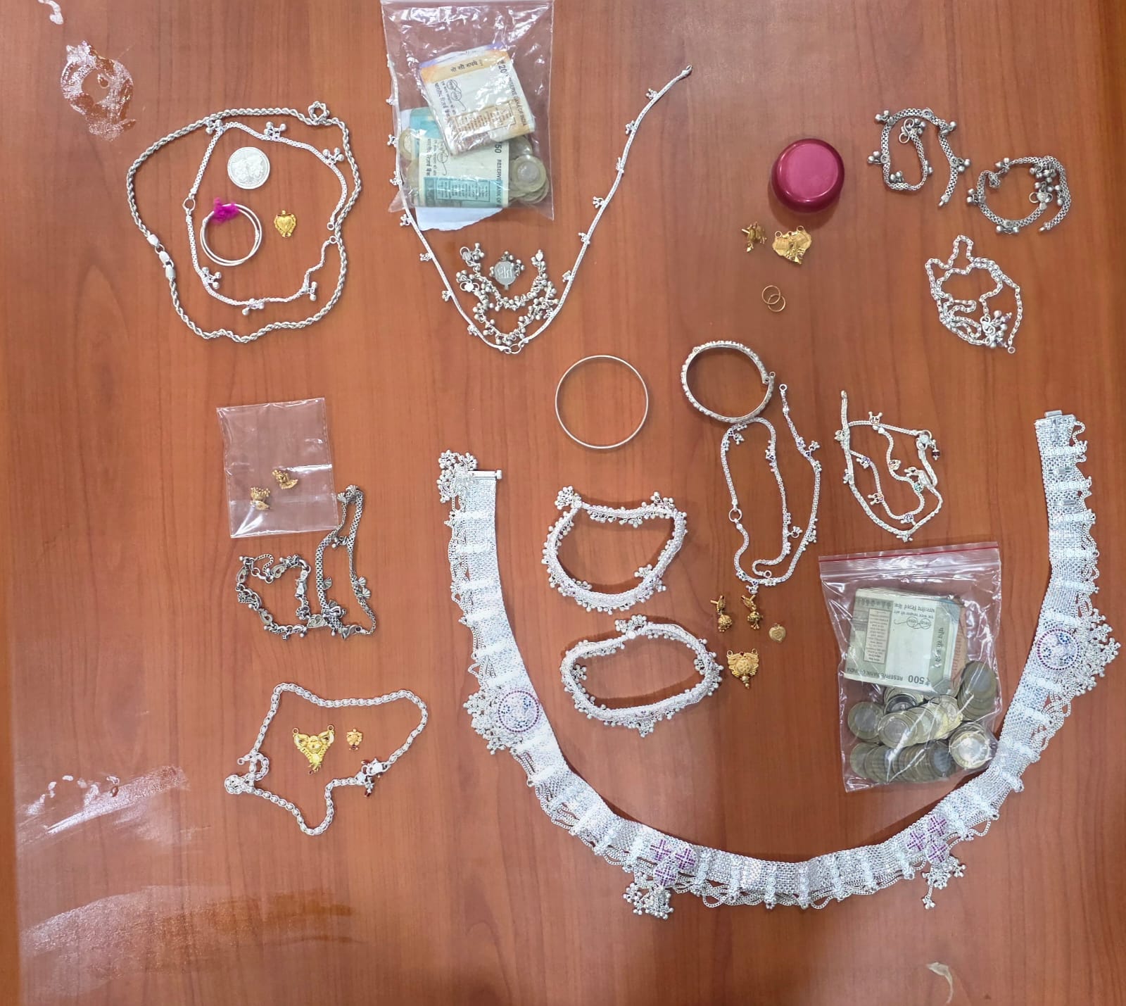 नरसिंहपुर पुलिस ने चोरी गिरोह का भंडाफोड़ किया