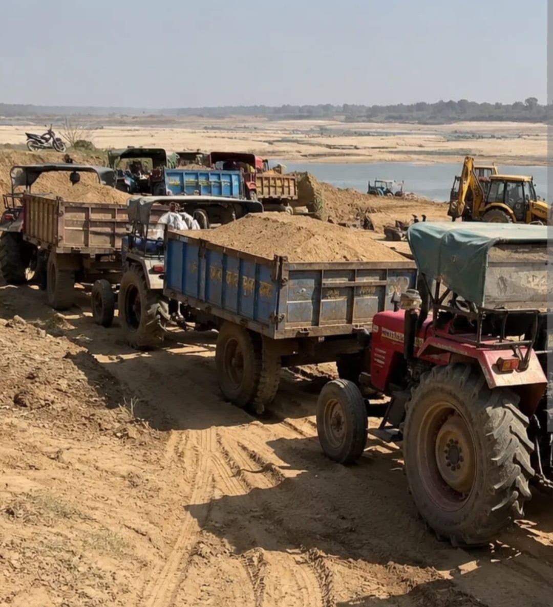 शहडोल में रेत माफियाओं का आतंक, प्रशासन बेखबर या बेबस