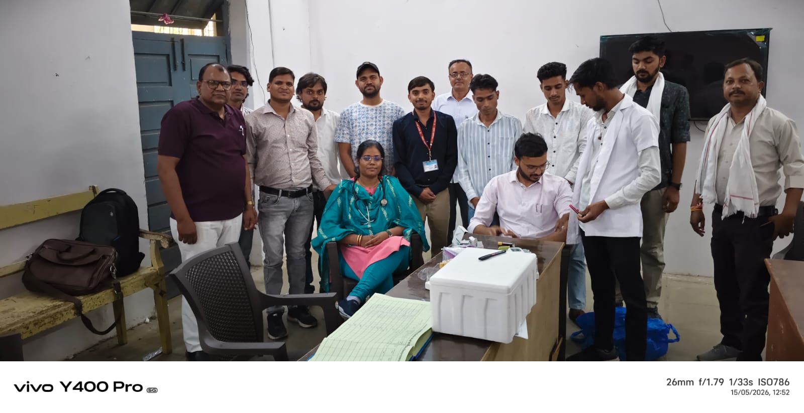 स्वस्थ अधिकारी–कर्मचारी ही मजबूत प्रशासन की पहचान  राजस्व विभाग आलोट में भव्य स्वास्थ्य परीक्षण शिविर आयोजित, 32 अधिकारी एवं कर्मचारियों की 