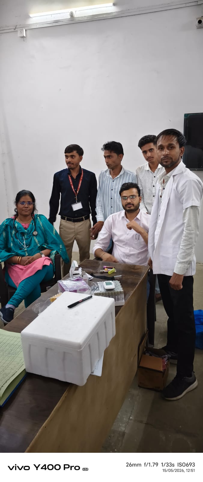 स्वस्थ अधिकारी–कर्मचारी ही मजबूत प्रशासन की पहचान  राजस्व विभाग आलोट में भव्य स्वास्थ्य परीक्षण शिविर आयोजित, 32 अधिकारी एवं कर्मचारियों की 