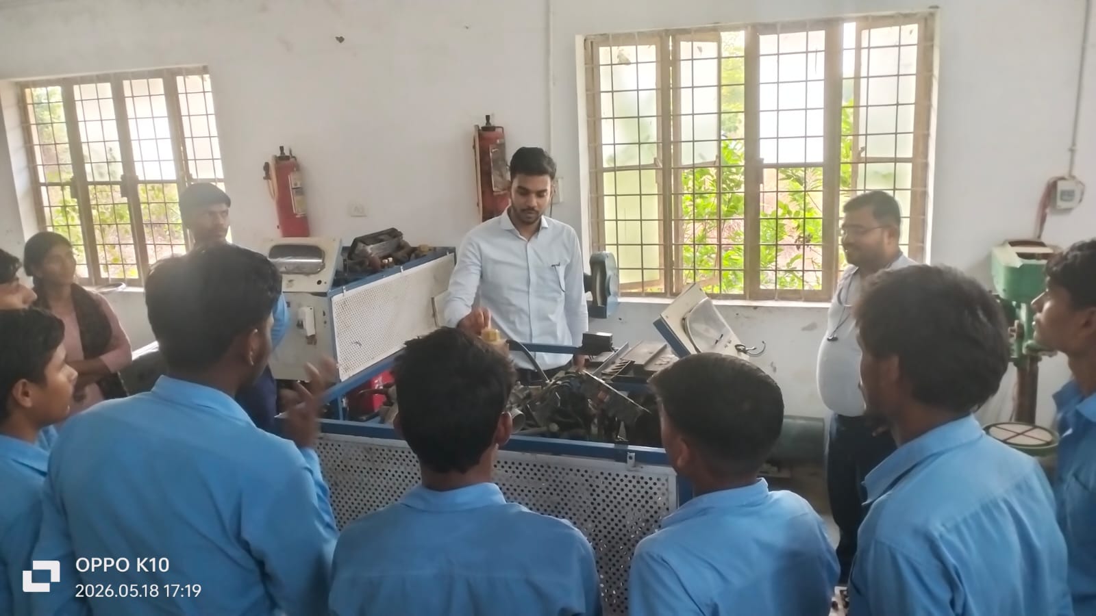 एसडीएम श्री अर्पित गुप्ता ने आईटीआई बैहर का किया आकस्मिक निरीक्षण   