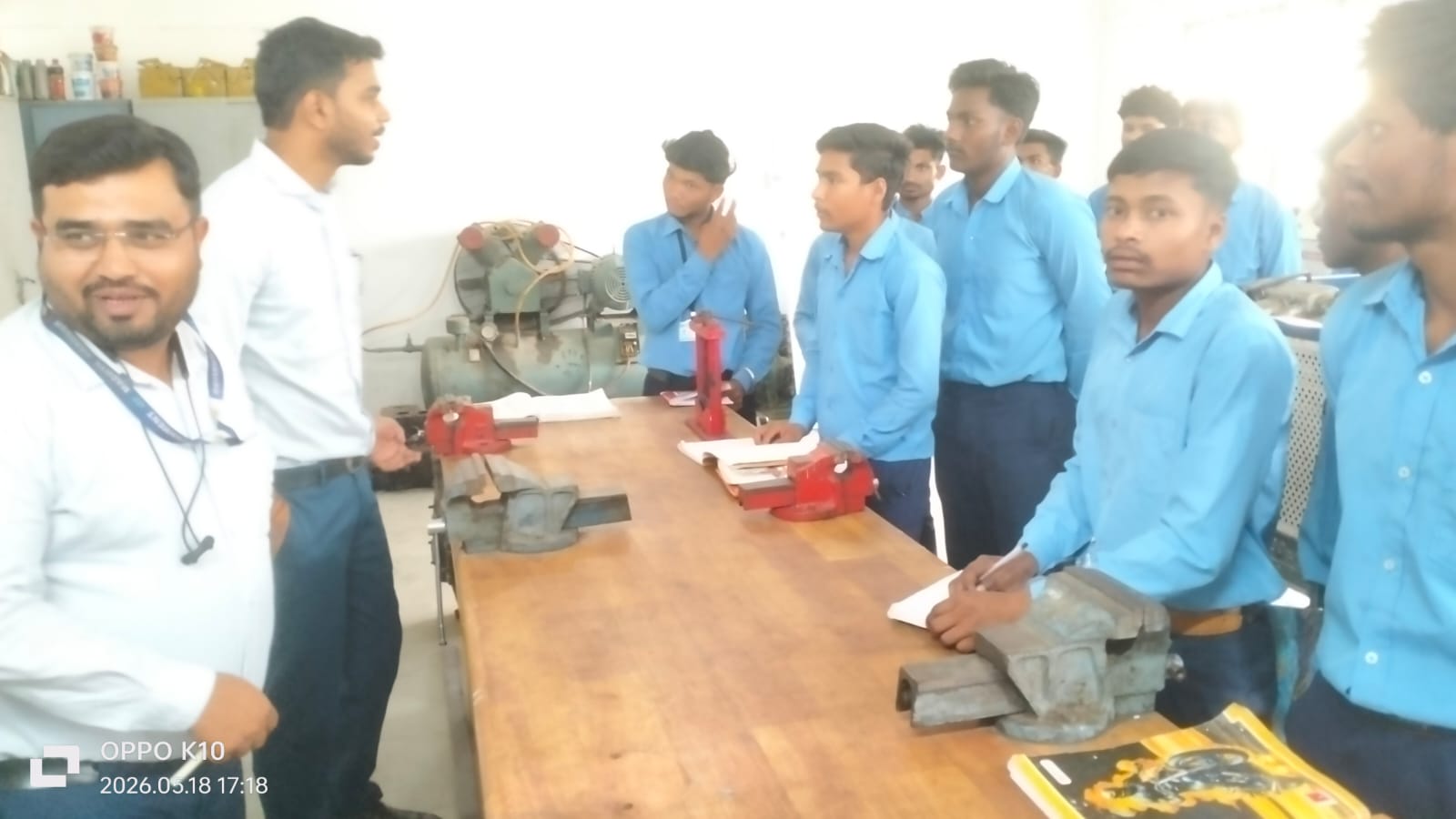 एसडीएम श्री अर्पित गुप्ता ने आईटीआई बैहर का किया आकस्मिक निरीक्षण   