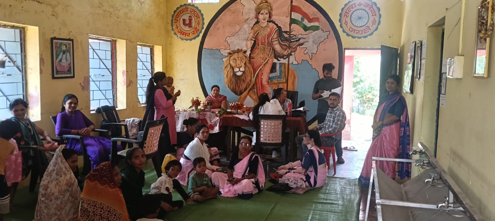 लालबर्रा में बच्चों के स्वास्थ्य व पोषण के लिए विशेष शिविर का हुआ आयोजन
