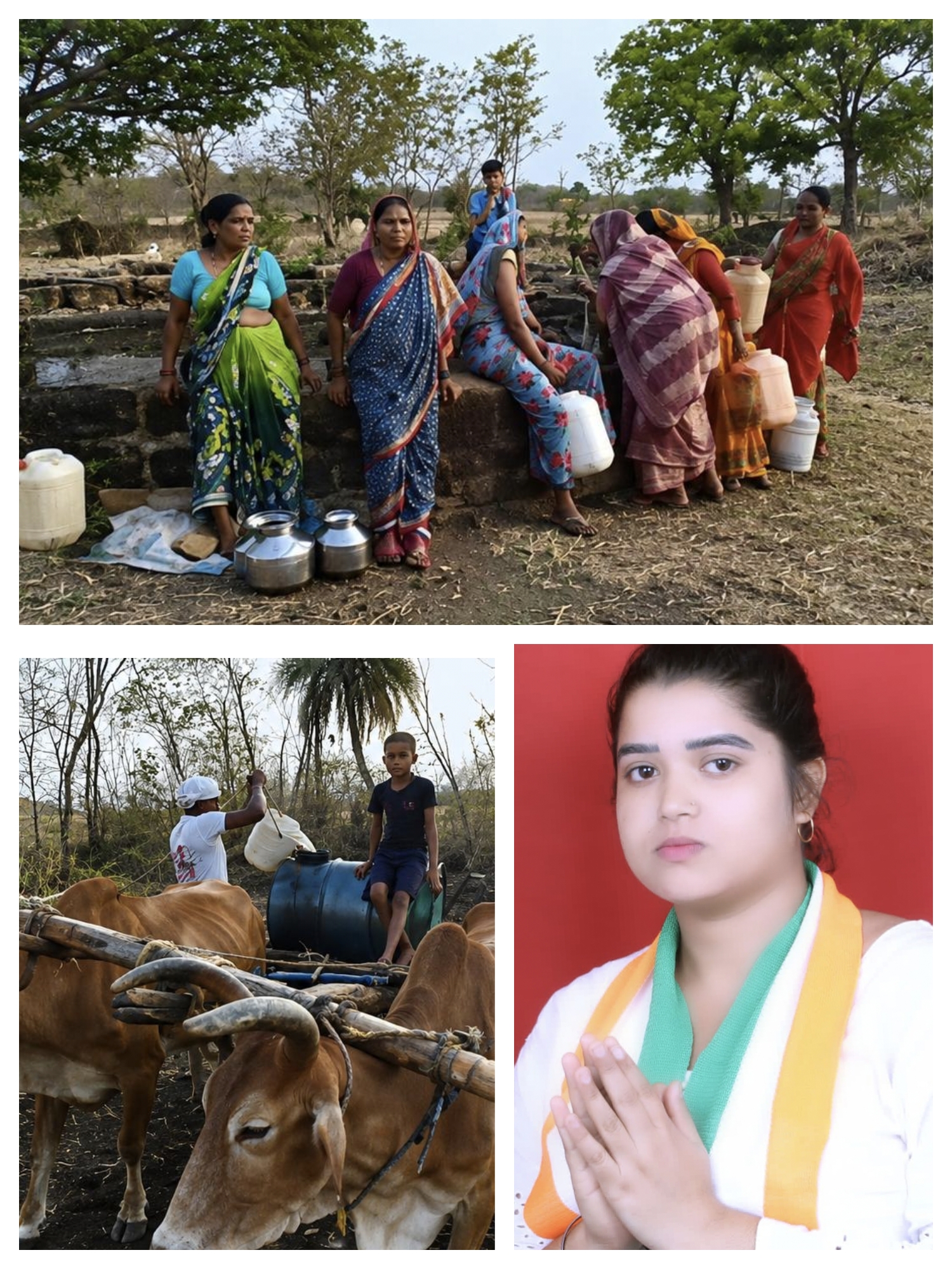 अंबाडा पंखा में गहराया जल संकट,बूंद-बूंद पानी को तरस रहे ग्रामीण  शासन-प्रशासन दे अनुमति,निजी खर्च से पानी के टैंकर भिजवाऊंगी :खुशबू अतुलकर 
