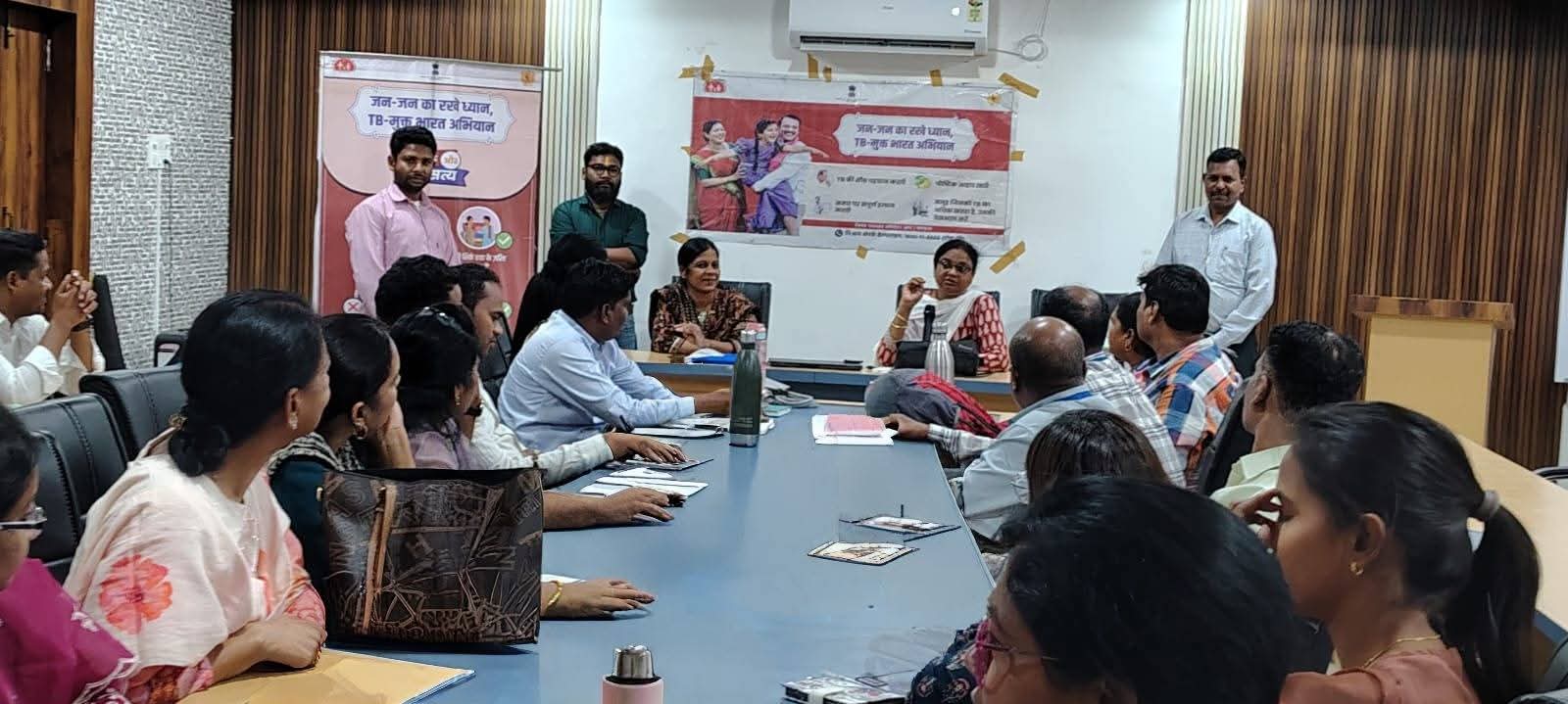 मंडला में टीबी मुक्त भारत अभियान को लेकर आयुष विभाग की कार्यशाला आयोजित