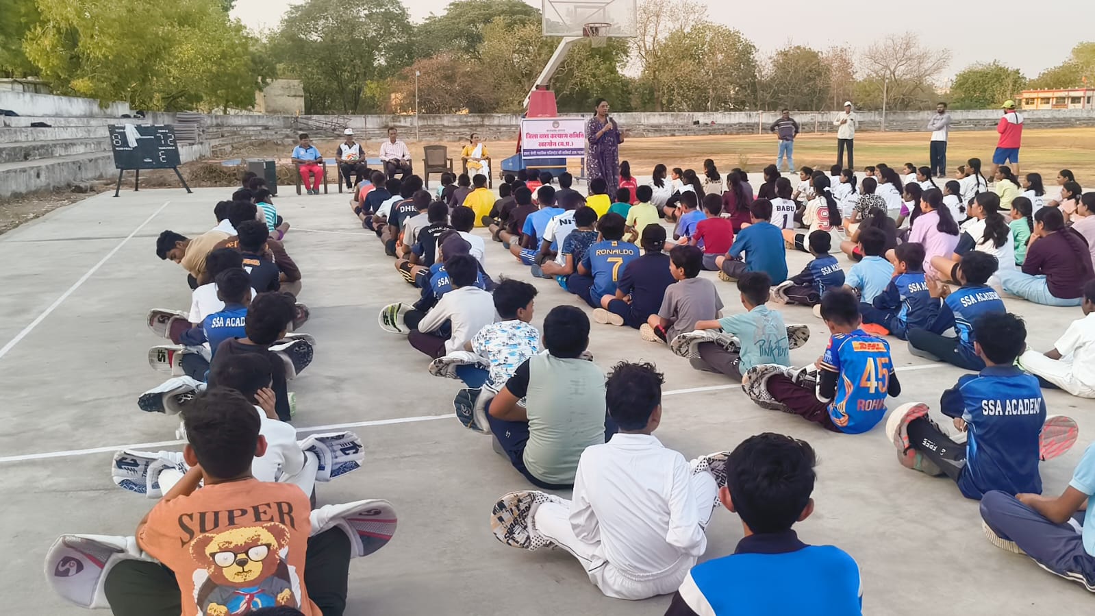 आरोह 2026 ग्रीष्मकालीन खेल प्रशिक्षण शिविर में बाल संरक्षण जागरूकता सेमिनार आयोजित