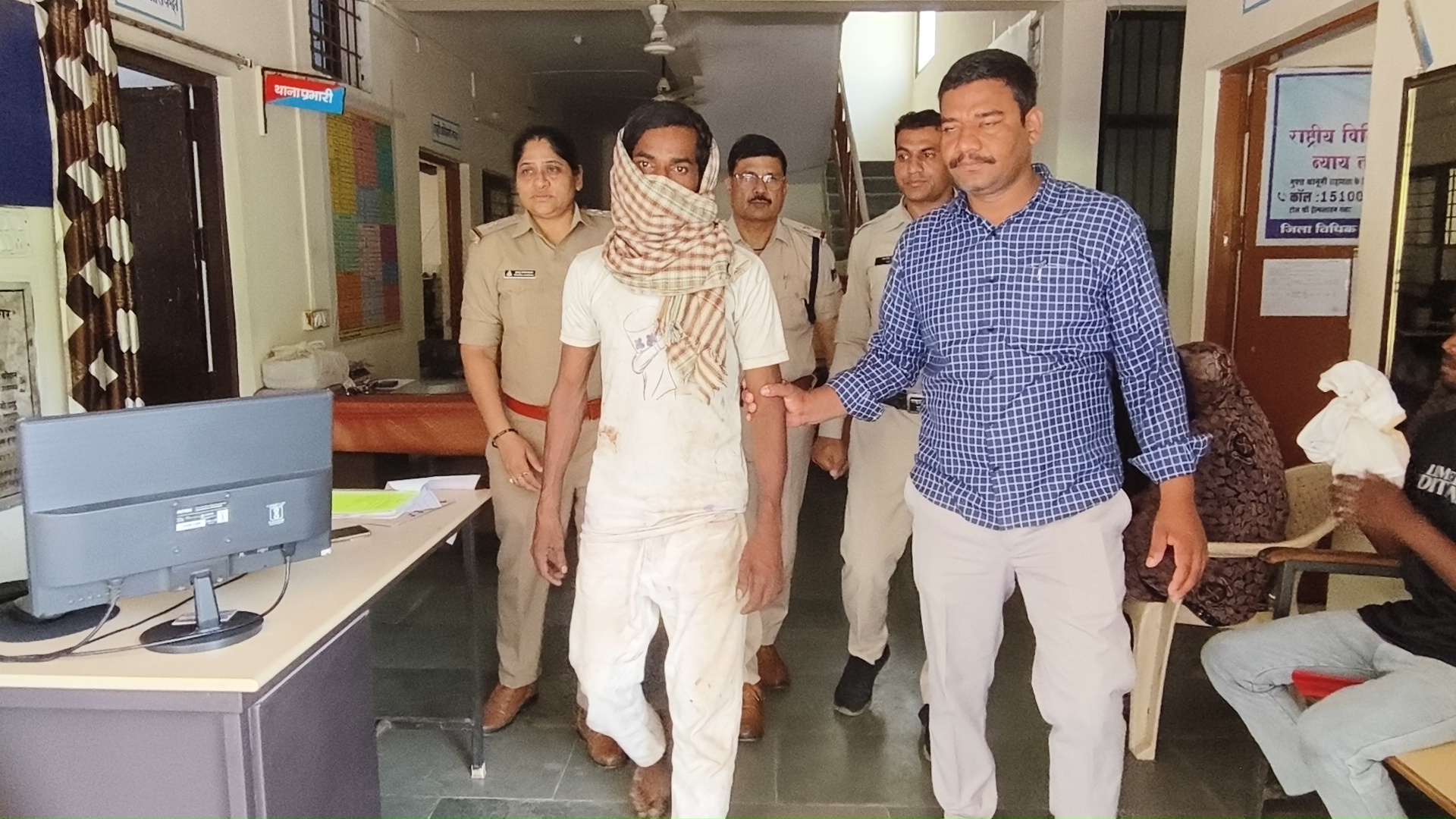 नाबालिक लड़की को लेकर भाग जीजा, 25 दिन बाद पुलिस ने किया गिरफ्तार 