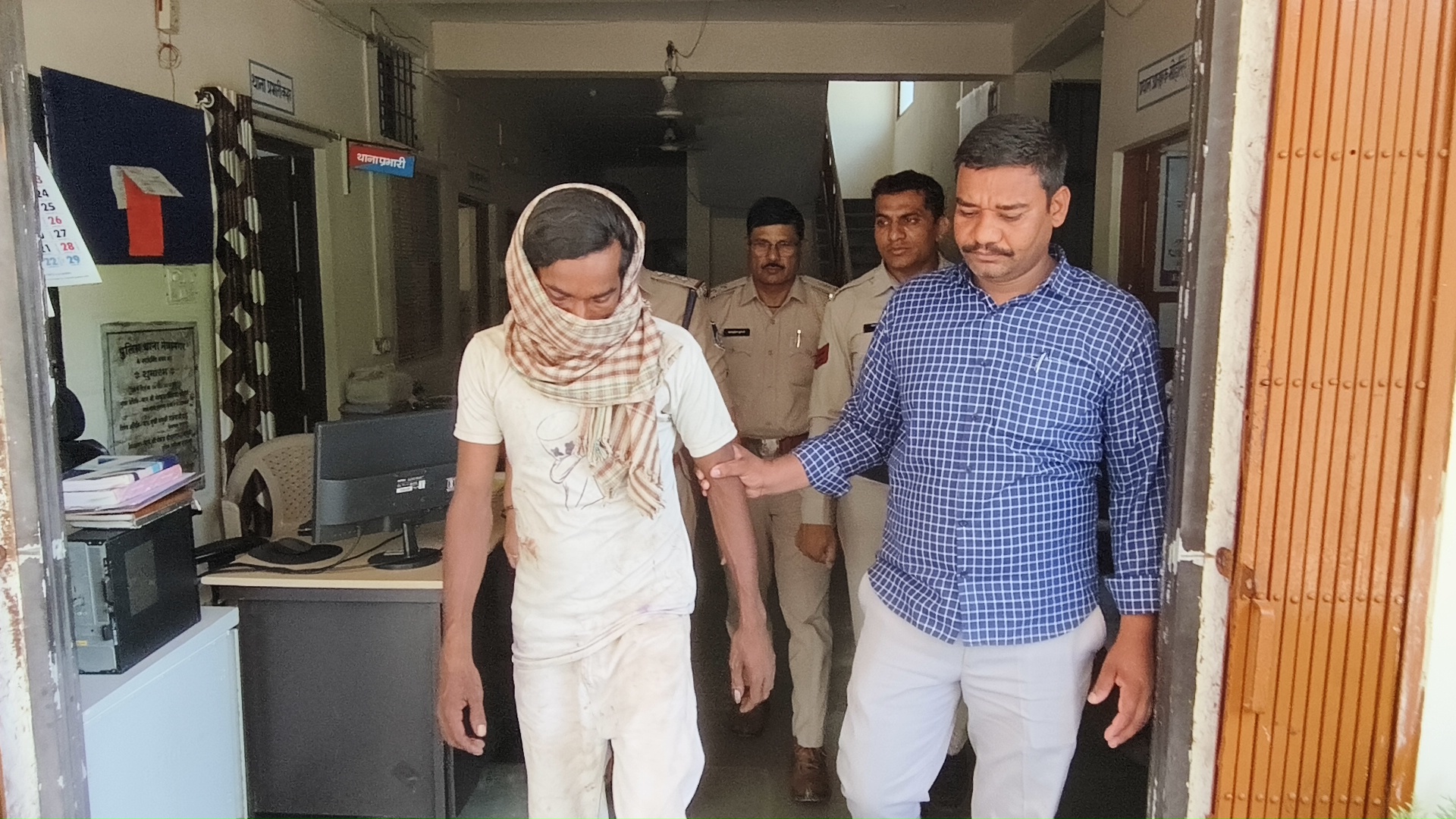 नाबालिक लड़की को लेकर भाग जीजा, 25 दिन बाद पुलिस ने किया गिरफ्तार 