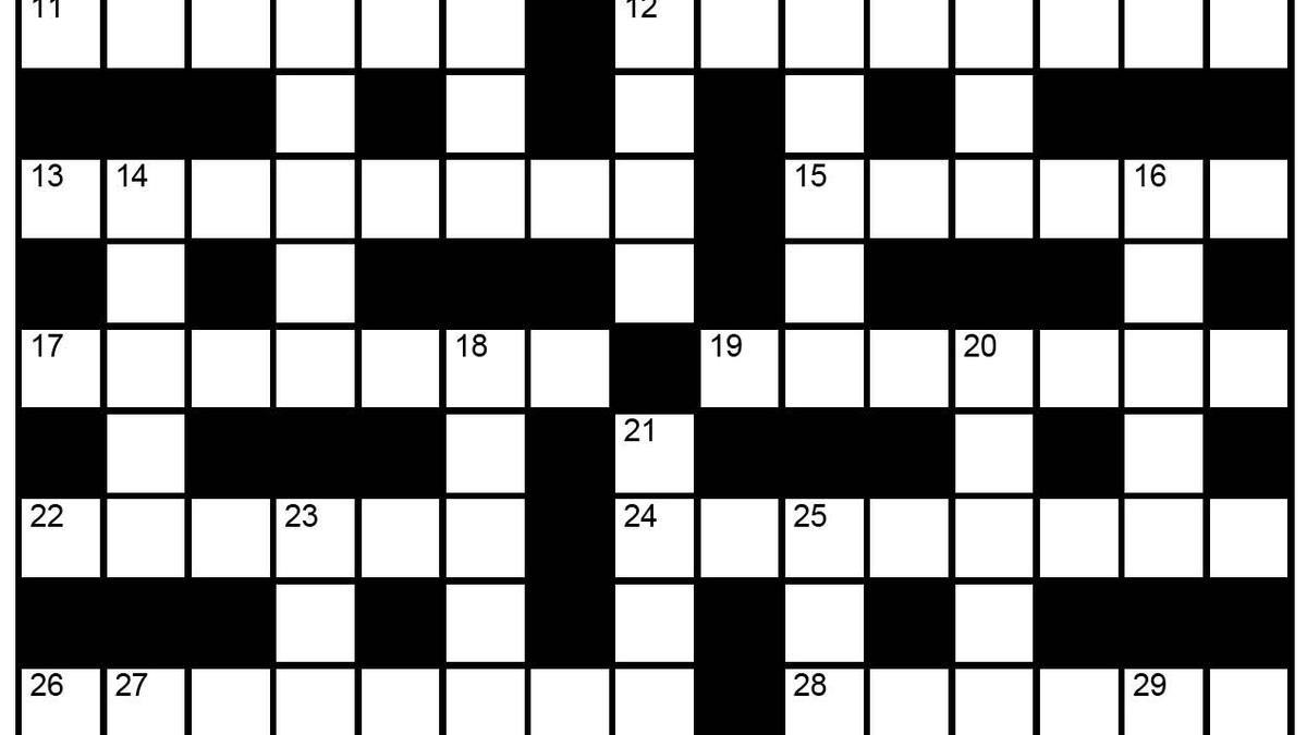 Crack the Ultimate Puzzle Challenge with The Hindu Sunday Crossword Number Forty One for a Mind Bending Experience