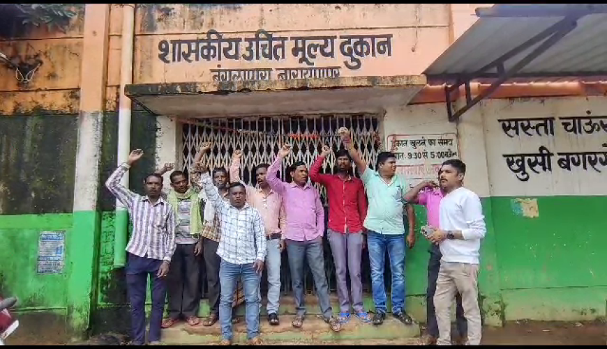 घर में राशन नहीं,बच्चे कंदमूल खाकर मिटा रहे है भूख