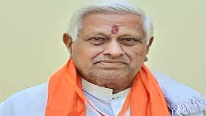 बीजेपी के वरिष्ठ नेता का निधन