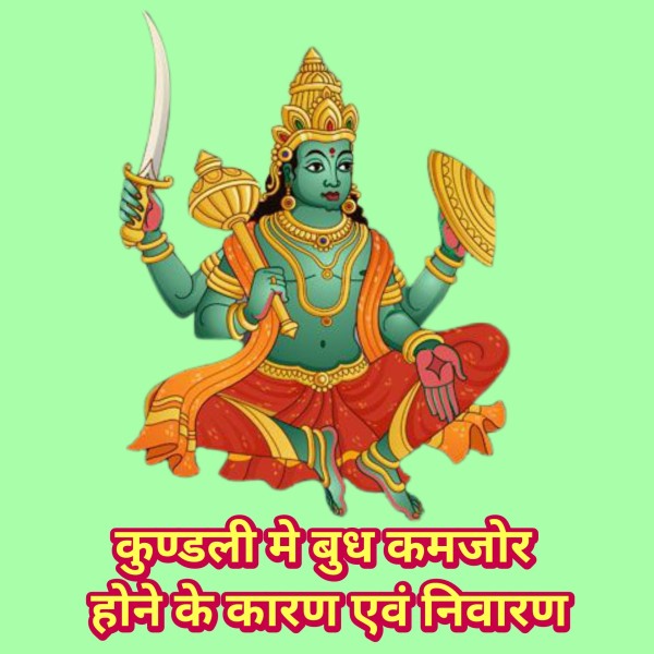 कुण्डली मे बुध कमजोर, कैसे करें मजबूत ?