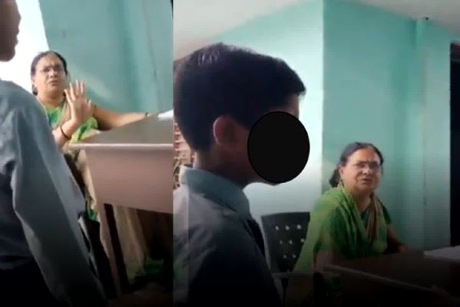 मुजफ्फरनगर में महिला टीचर की शर्मनाक करतूत