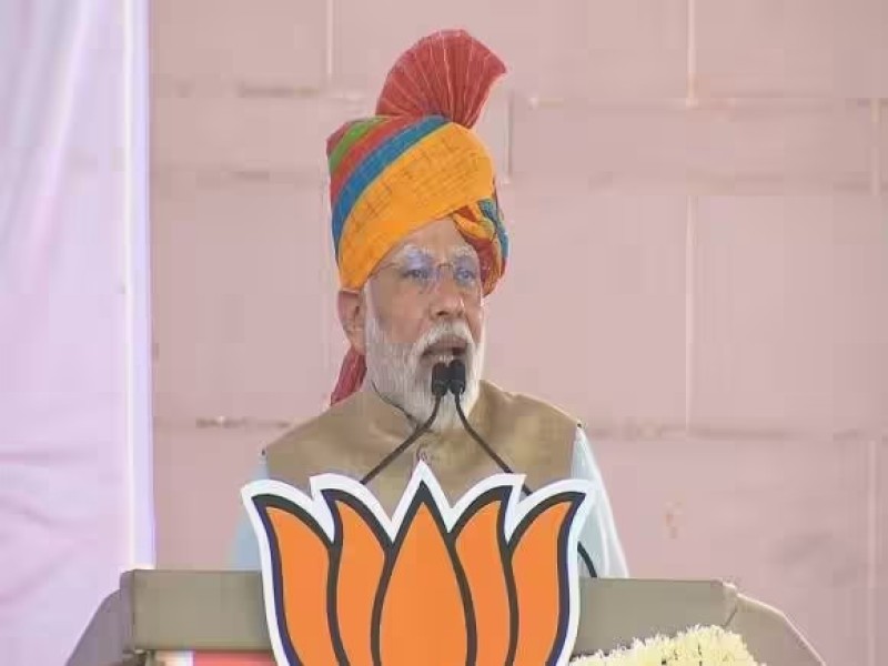 पीएम मोदी कोटा में विजय संकल्प सभा को संबोधित करते हुए  गेहलोद सरकार पर साधा निशाना