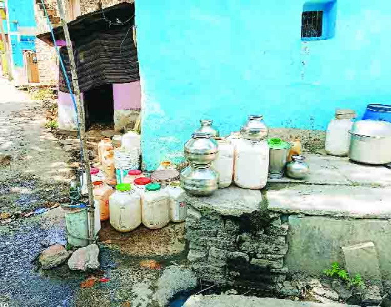 जल संकट से जूझ रहा पठारी तहसील क्षेत्र