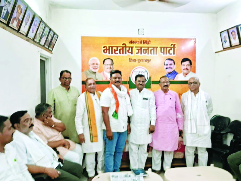 पाटिल को प्रचंड मतों से विजय बनाने की रणनीति पर चर्चा