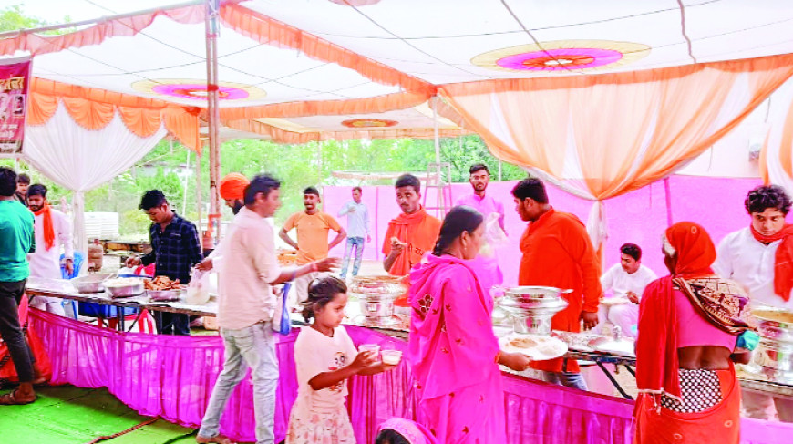 हनुमान जन्मोत्सव पर जगह-जगह हुआ पूजन और भंडारा