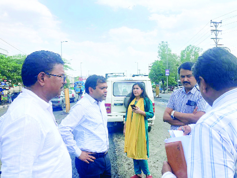 मार्ग को व्यवस्थित करने के कार्य में और तेजी लाएं, एजेंसी को समयवृद्धि नहीं मिलेगी कॉरीडोर हटाने में सुस्ती पर निगमायुक्त नाराज