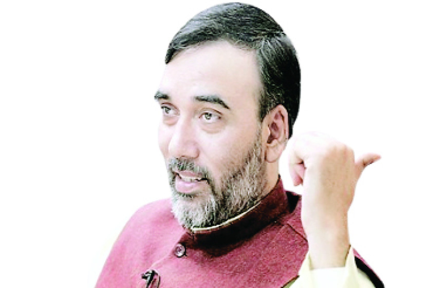 वोट से तानाशाही खत्म करेंगे दिल्लीवासी गोपाल राय ने आप वॉर रूम का उद्घाटन किया