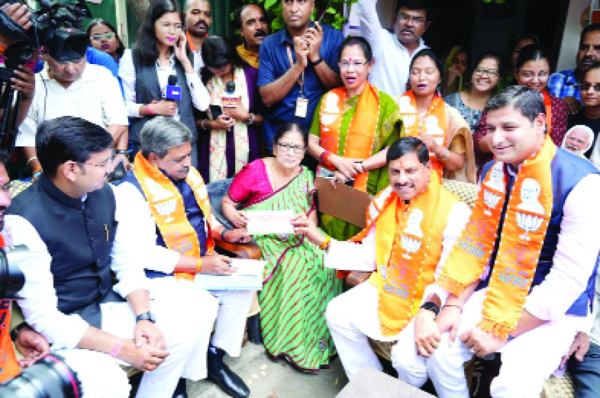 बैतूल में सीएम ने दुर्गादास के प्रचार में कहा हमारे दो बड़े देवता, पहले राम, दूजे कृष्ण: डॉ. मोहन