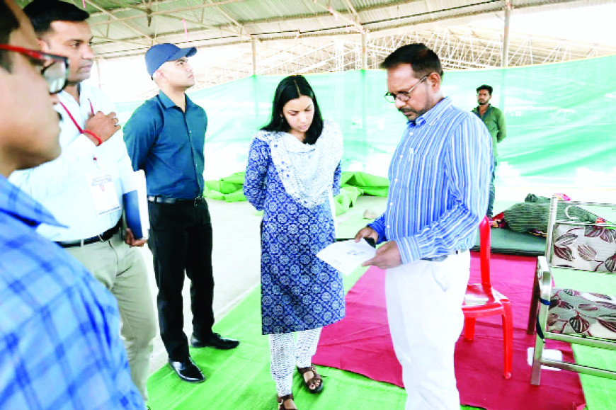 अपर मुख्य निर्वाचन पदाधिकारी ने मतगणना की तैयारियां जांची
