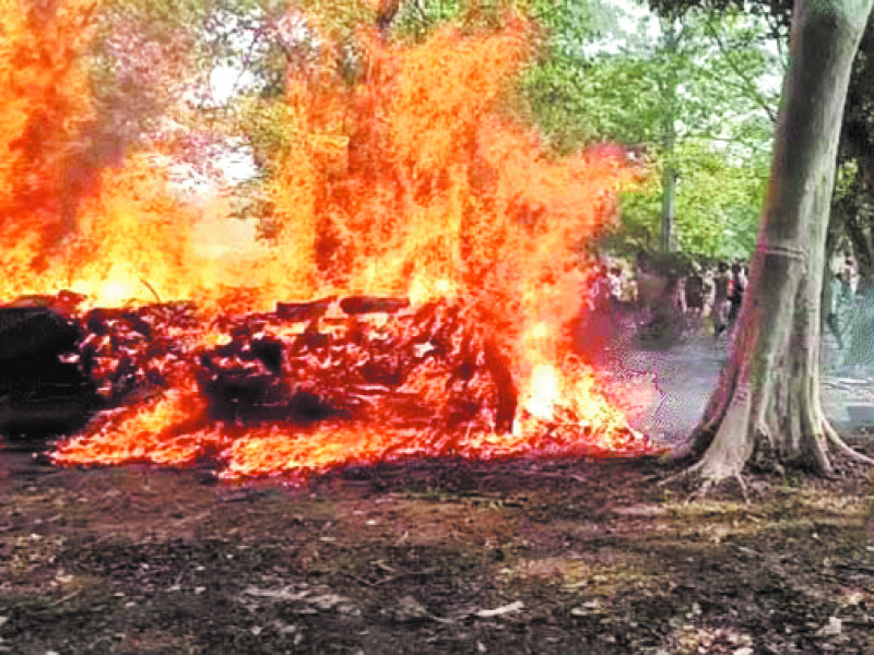 कवर्धा में एक चिता पर 17 लोगों का अंतिम संस्कार