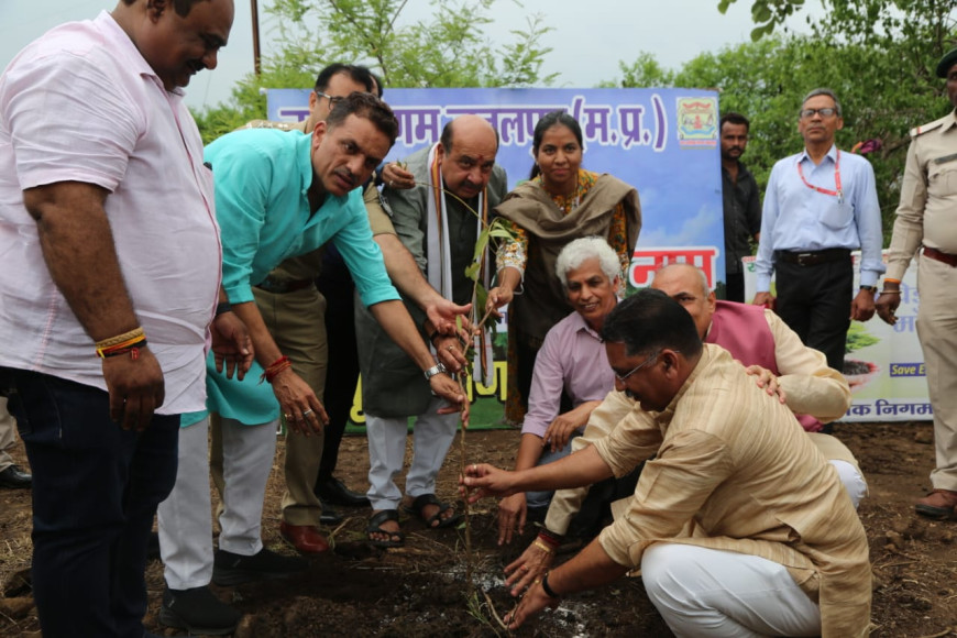 Jabalpur News: गधेरी में पौधारोपण से हुई जिले में एक पेड़ माँ के नाम अभियान की शुरुआत
