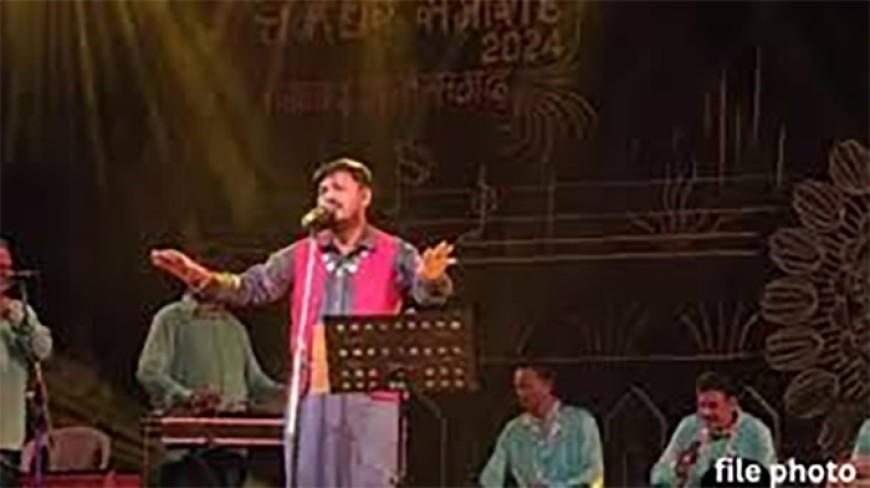विधायक अनुज शर्मा चक्रधर समारोह में हुए शामिल, कहा 'यहां पर आकर खुद को सम्मानित महसूस करते हैं कलाकार