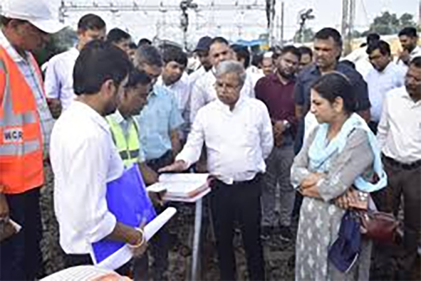 रेलवे बोर्ड अध्यक्ष सतीश कुमार का दौरा, इटारसी-रानी कमलापति रेलखंड का सेफ्टी निरीक्षण किया