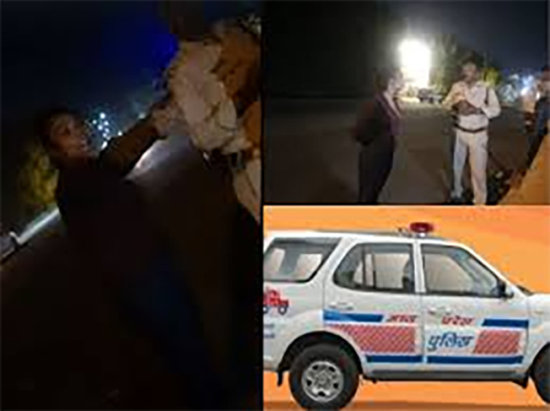 दमोह में बीच सड़क पर दो लड़कियों का हाई वोल्टेज ड्रामा, पुलिस ने शांत किया मामला