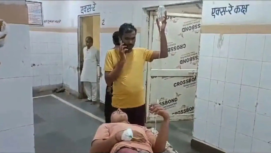 ग्वालियर के महाराजपुरा थाना क्षेत्र  में भैंस बांधने को लेकर पड़ोसियों में विवाद, फायरिंग में दो लोग घायल