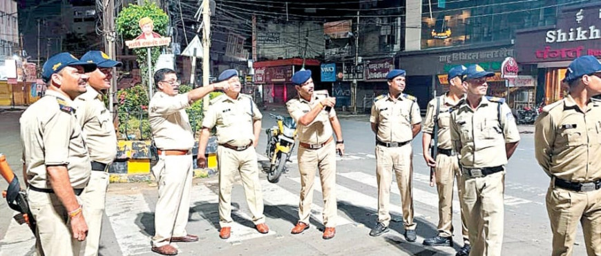 Jabalpur news: कांबिंग गश्त, 5 घंटे में पुलिस ने 535 किया गिरफ्तार