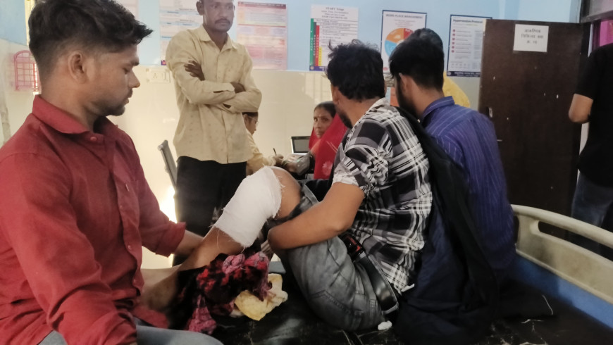 Jabalpur News: शहपुरा भिटौनी में यूपीएस बैटरी में हुआ ब्लास्ट, युवक घायल