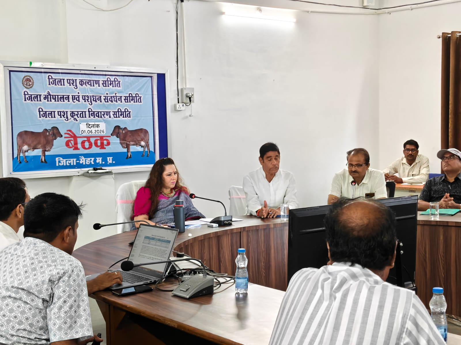 मैहर में पशु कल्याण और गौशाला विकास को लेकर समीक्षा बैठक संपन्न, कलेक्टर ने दिए विशेष निर्देश