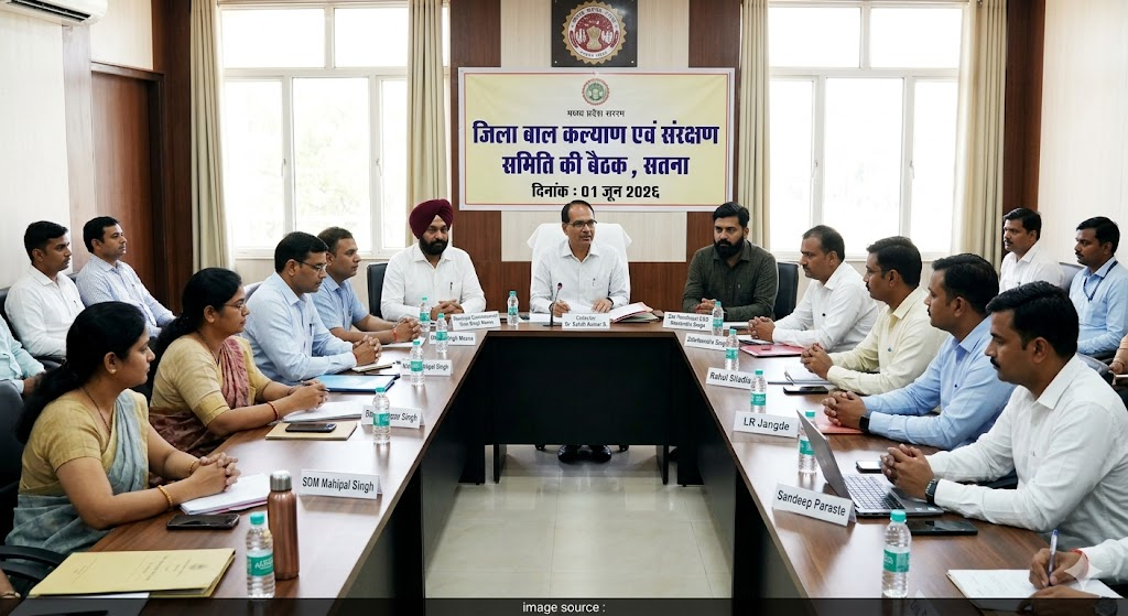 सतना में जिला बाल कल्याण समिति की बैठक: बच्चों के संरक्षण और सुरक्षा के लिए बनी ठोस कार्ययोजना