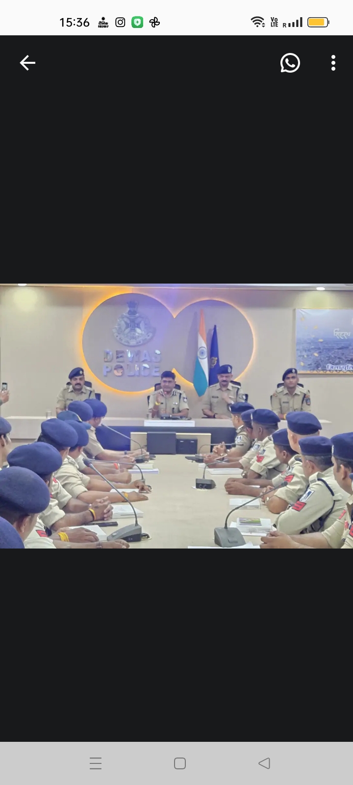 सिंहस्थ ड्यूटी महाकाल की सेवा, श्रद्धालुओं से सौम्य व्यवहार करें: डीआईजी भसीन