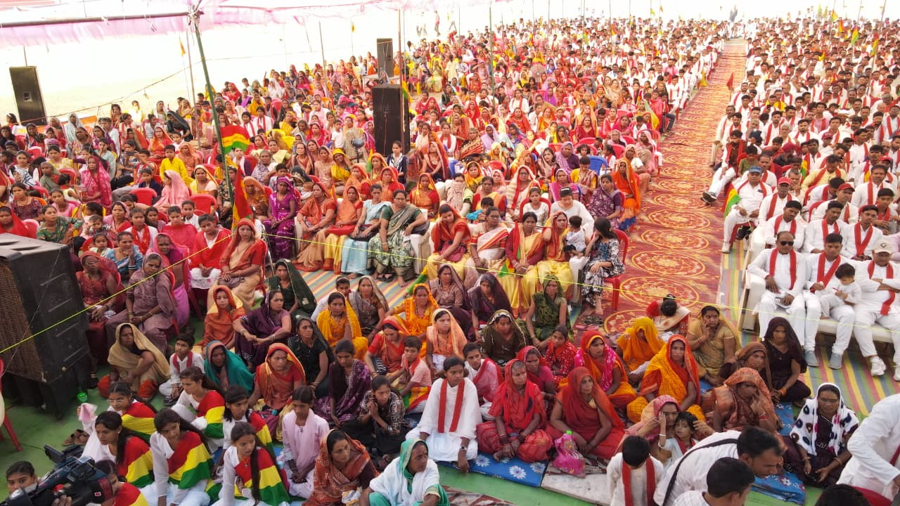 भारतीय शक्ति चेतना पार्टी के 14वें स्थापना दिवस पर की विशाल रैली एवं आमसभा      