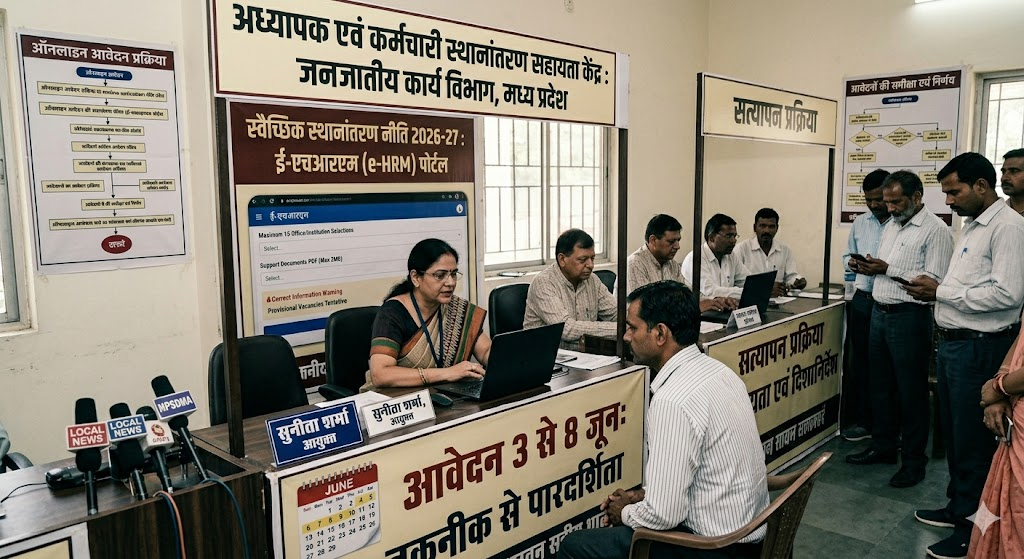 सतना: शिक्षकों व कर्मचारियों के स्थानांतरण हेतु ऑनलाइन आवेदन प्रक्रिया शुरू