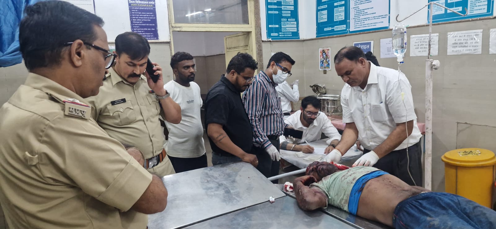 दमोह में युवक पर पत्थरों से हमला कर किया घायल,गंभीर हालत में जबलपुर रेफर 