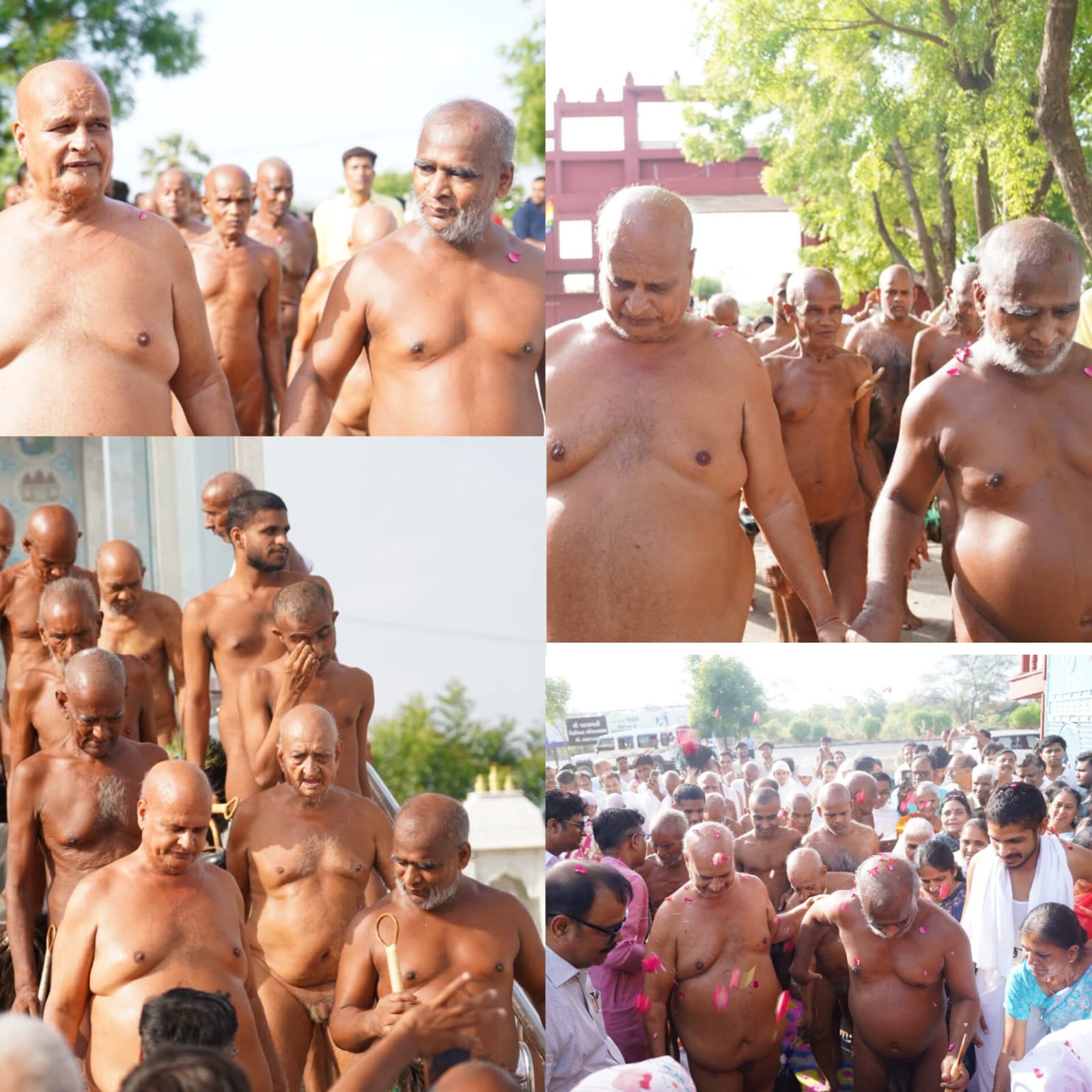 बैढ़िया जी मे दो महान आचार्य का मंगल मिलन 