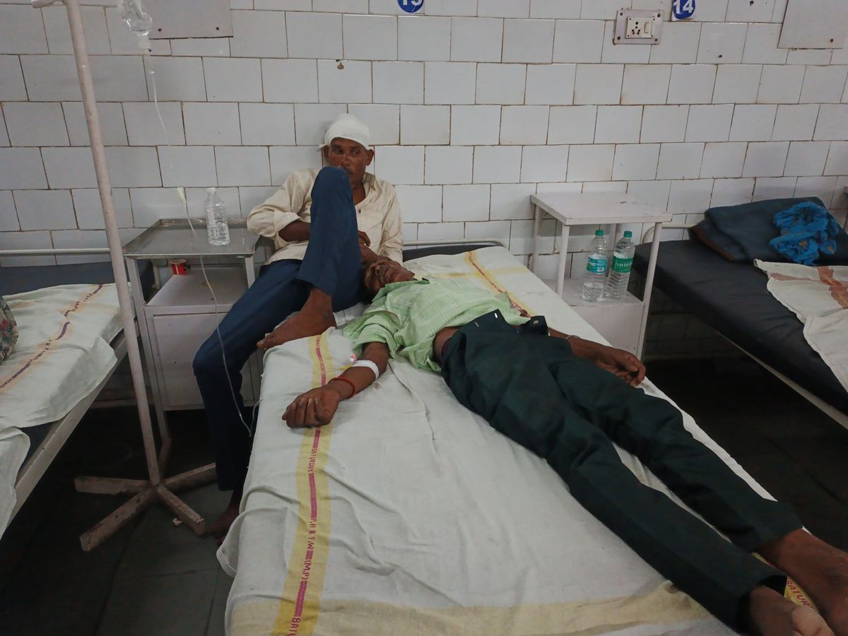 पन्ना: मवेशी से टकराई बाइक, आरक्षक समेत तीन लोग गंभीर रूप से घायल